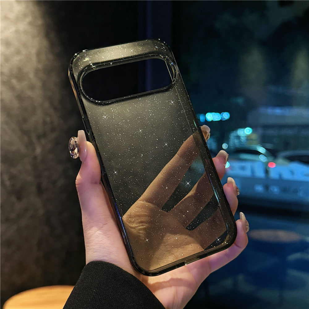 Applicable Google10Phone Case Google9pro Terminator9roXL Glitter Magnetic Transparent Case Cross-Border Protection