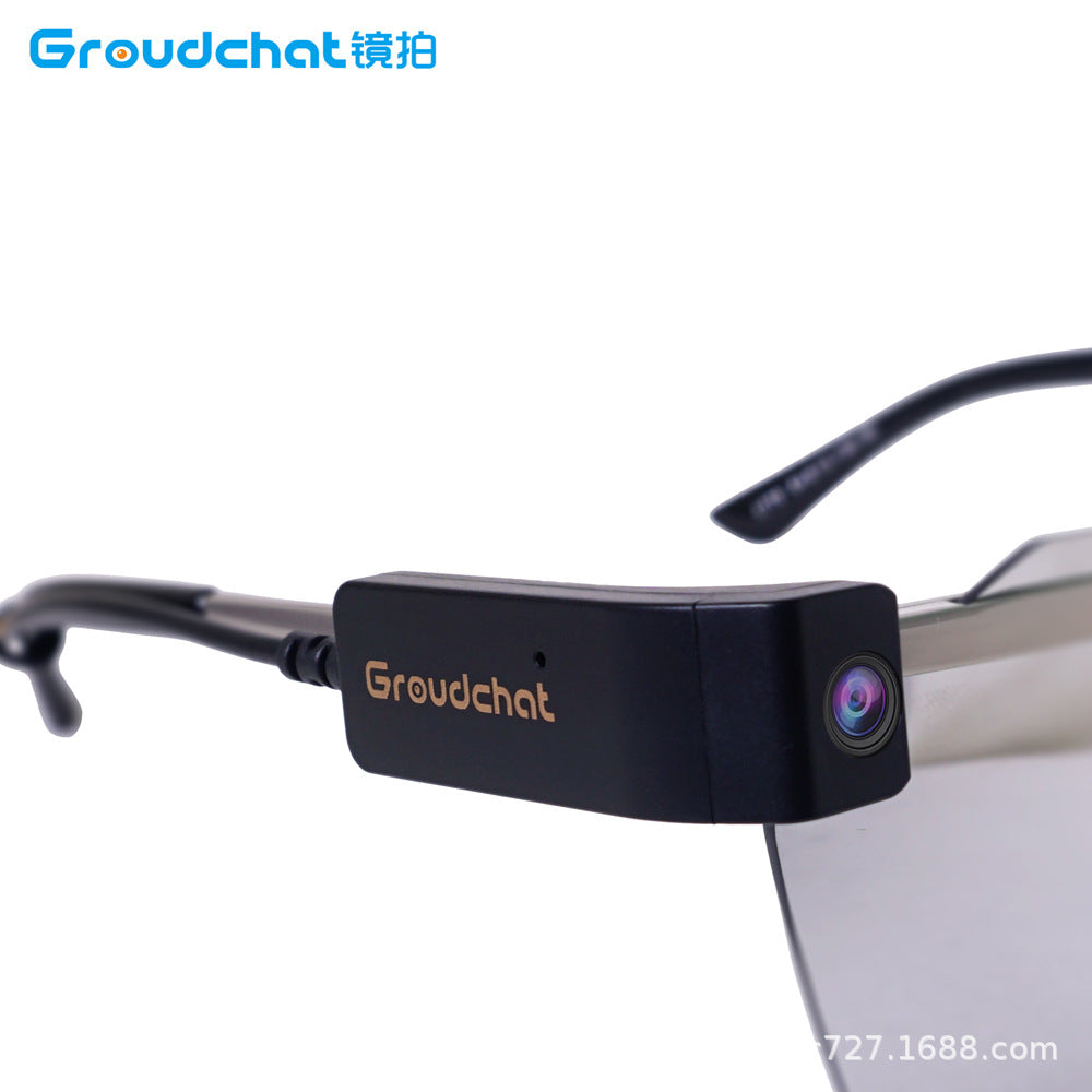 Mobile phone smart wear camera glasses plug mobile phone push live high definition 1080p free drive usb computer camera
