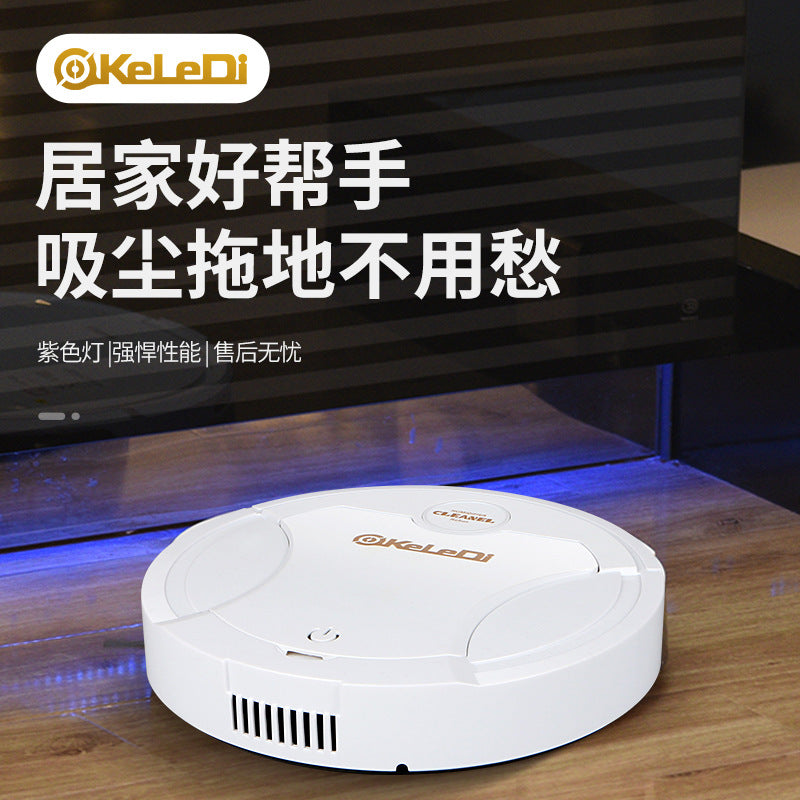 New intelligent sweeper human purple light sweeping drag suction four-in-one household sweeping robot manufacturers supply wholesale