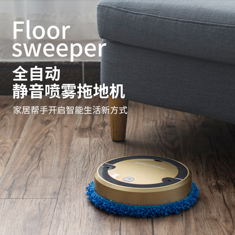 Household sweeper floor automatic mopping robot wet and dry cleaning dust hair lazy charging wipe floor