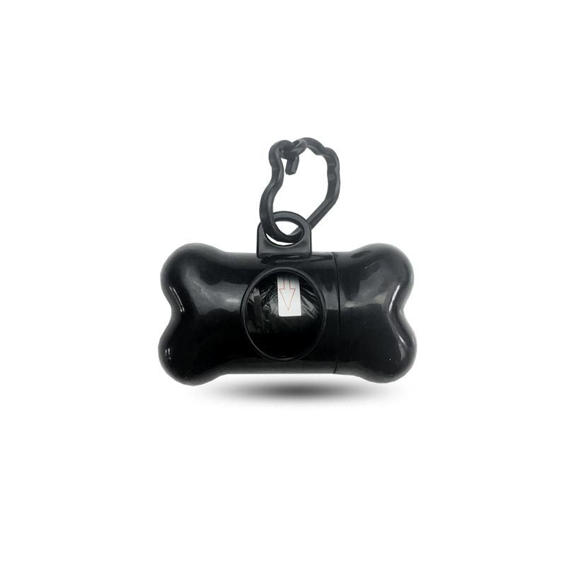 Amazon Pet Products Dog Toilet Bone Type Plastic Ring Aluminum Ring Cleaning Dispenser Cross-border Hot Sale