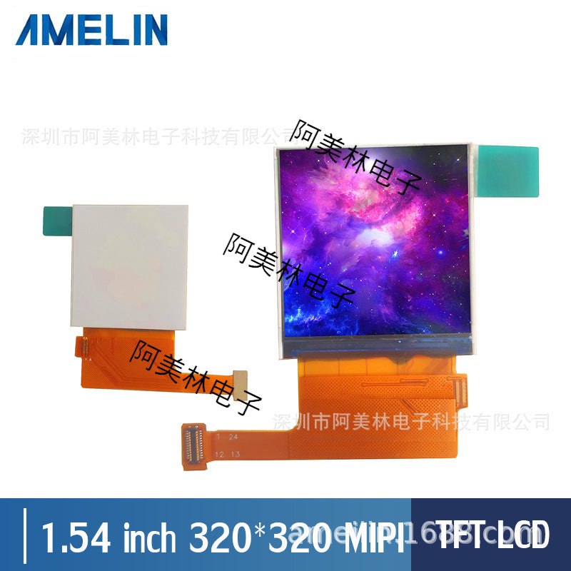 1.54-Inch TFT LCD screen, smart watch screen, children's watch screen LCD LCD LCD module