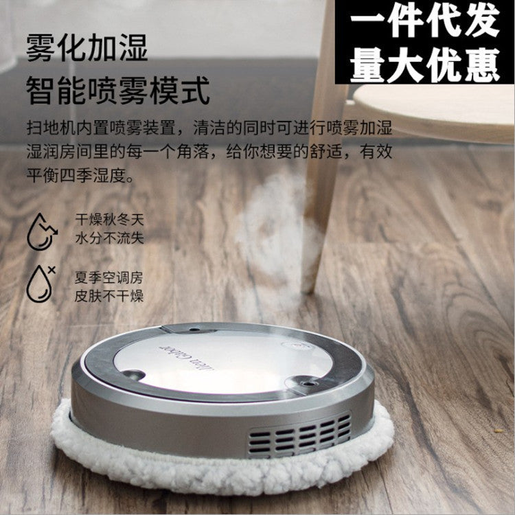 Household sweeper floor automatic mopping robot wet and dry cleaning dust hair lazy charging wipe floor