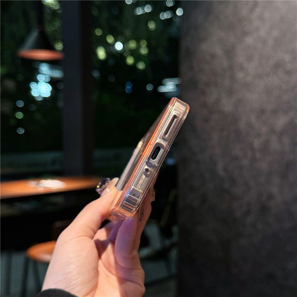 Applicable Google10Phone Case Google9pro Terminator9roXL Glitter Magnetic Transparent Case Cross-Border Protection