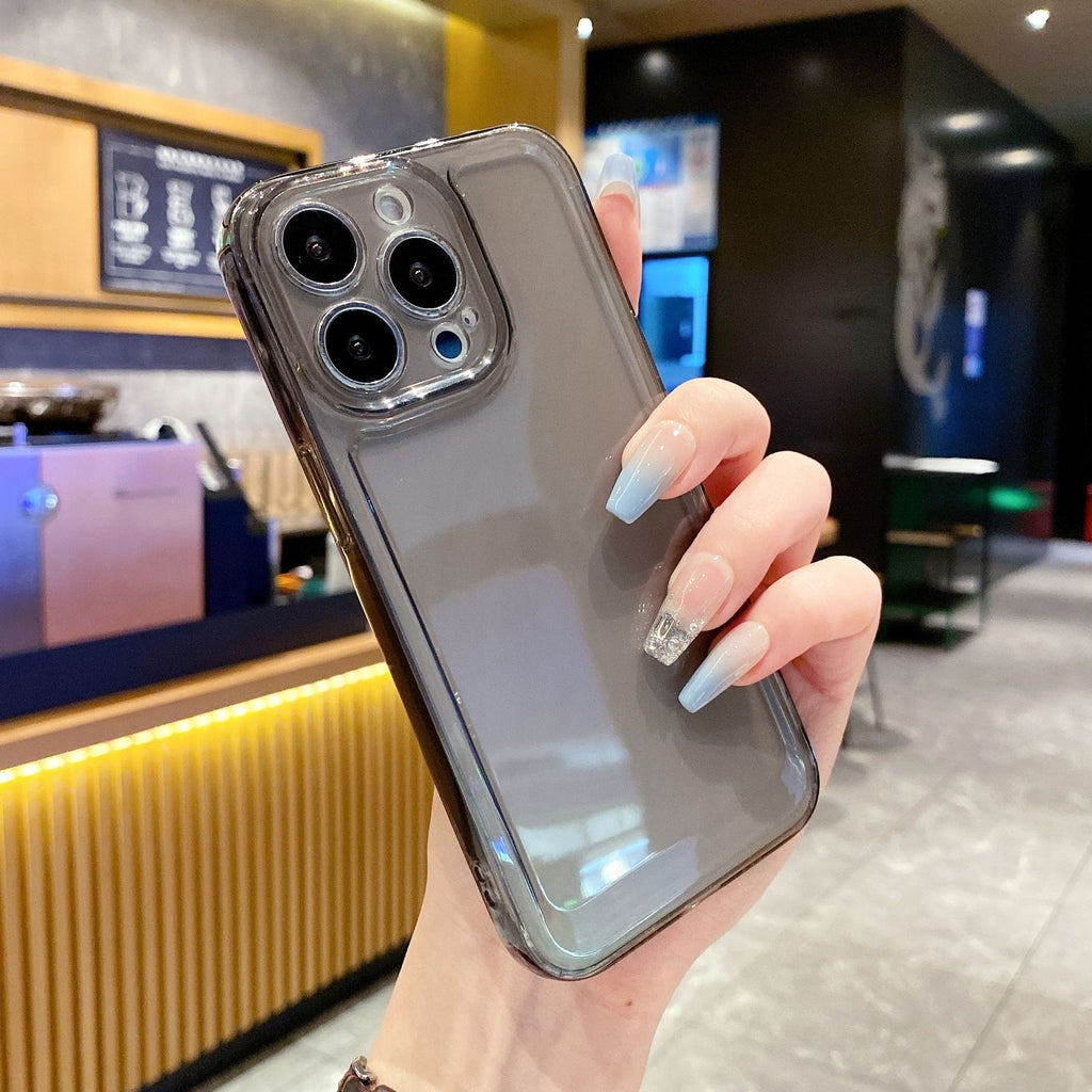 Suitable for Apple17promax Transparent Phone Case iphone16tpu Anti-Fall15Space Full Package13Protective Sleeve