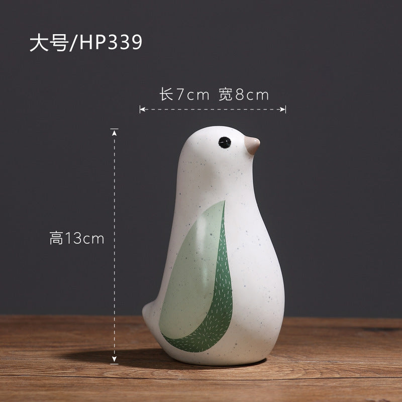 Creative Nordic bird ornament home soft decoration living room TV cabinet office study simple decoration wholesale