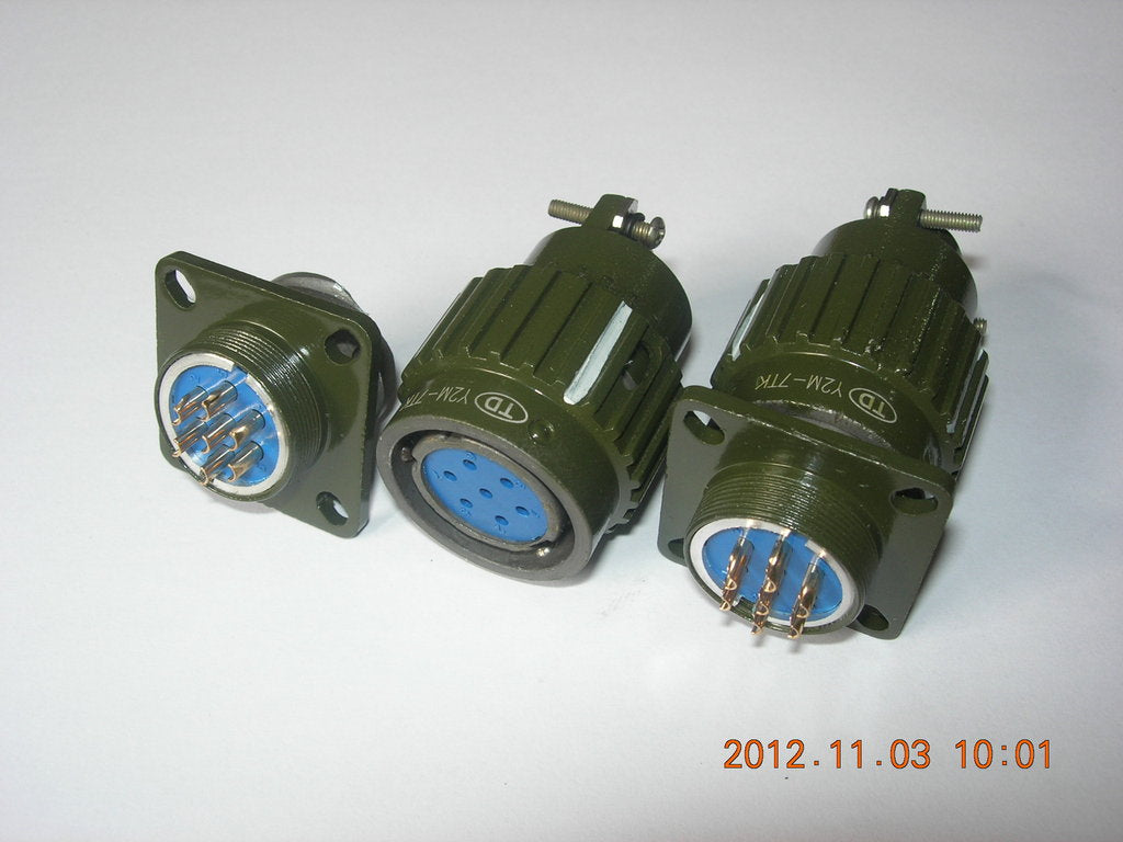 Manufacturer produces and sells Y2M series aviation plugs (2, 3, 4, 5, 7, 10, 14, 16 cores)