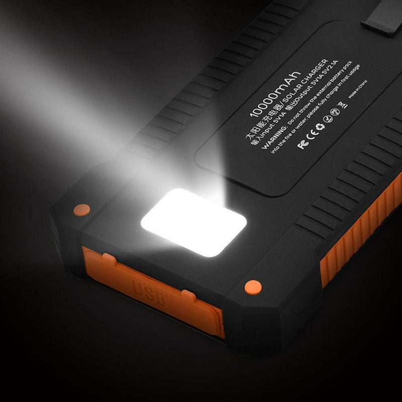 Factory direct sales, solar hot-selling gifts, mobile power supply 20000 large-capacity mobile phone universal ultra-thin power bank