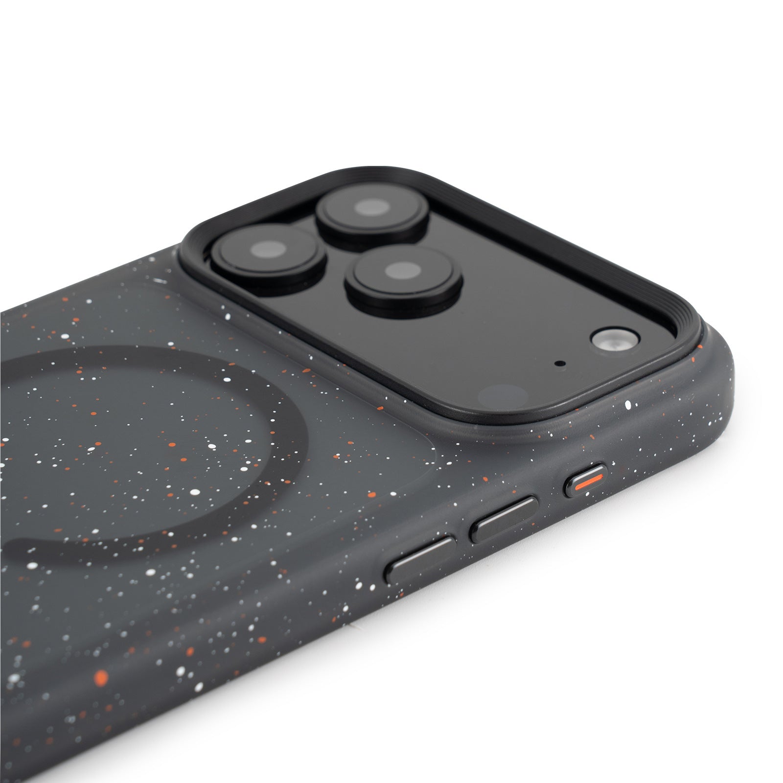 Applicable iPhone17promax Mobile Phone Case Painted Splash Ink Magnetic Apple17Skin-feel Matte Anti-drop Protective Case