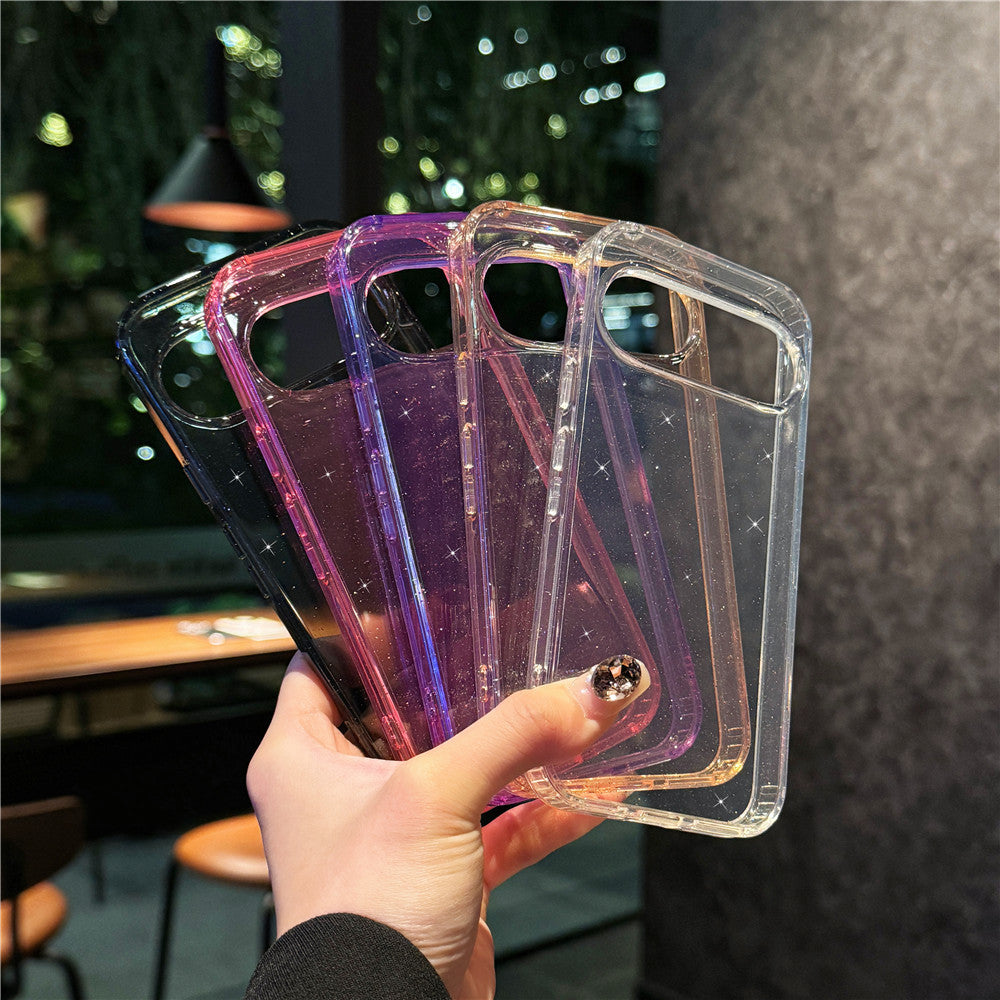 Applicable Google10Phone Case Google9pro Terminator9roXL Glitter Magnetic Transparent Case Cross-Border Protection