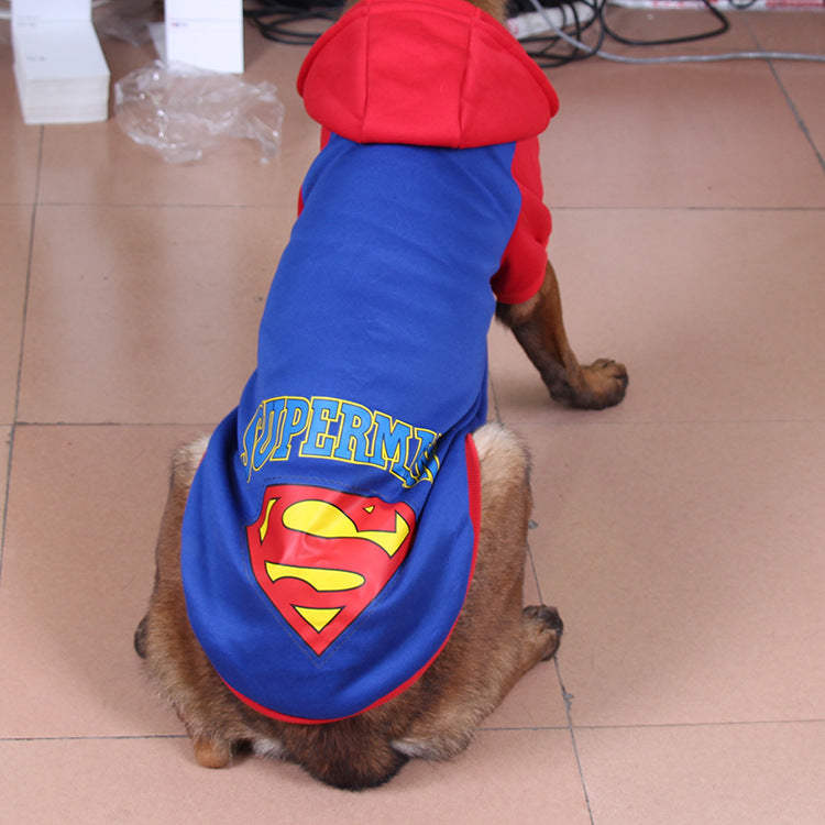 Big Dog Dog Fleece Sweater Golden Retriever Husky Labrador Big Dog Clothing