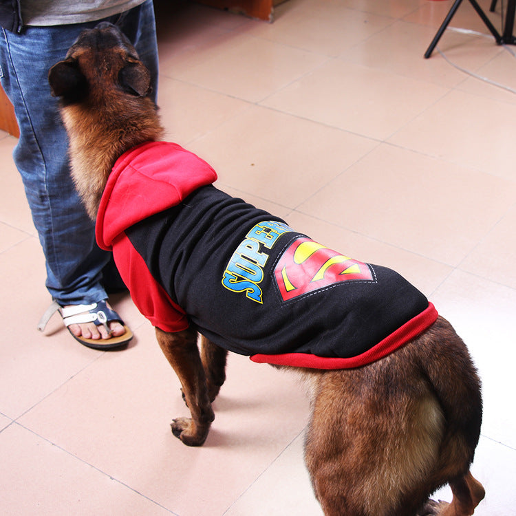 Big Dog Dog Fleece Sweater Golden Retriever Husky Labrador Big Dog Clothing