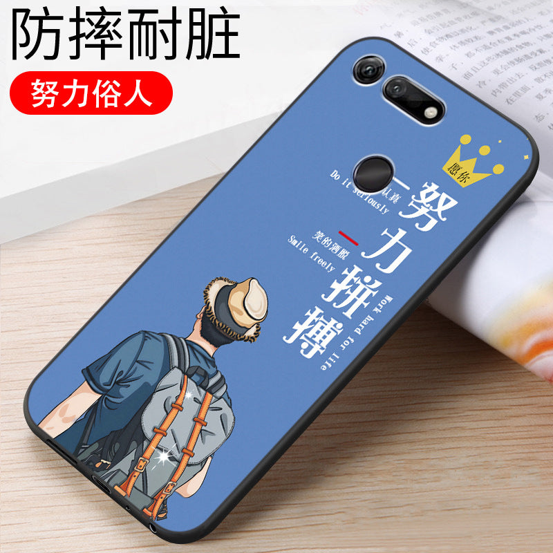Suitable for Huawei Honor v20 mobile phone case HonorPCTAL 0 protective case HonorV20 student HUAWEI film