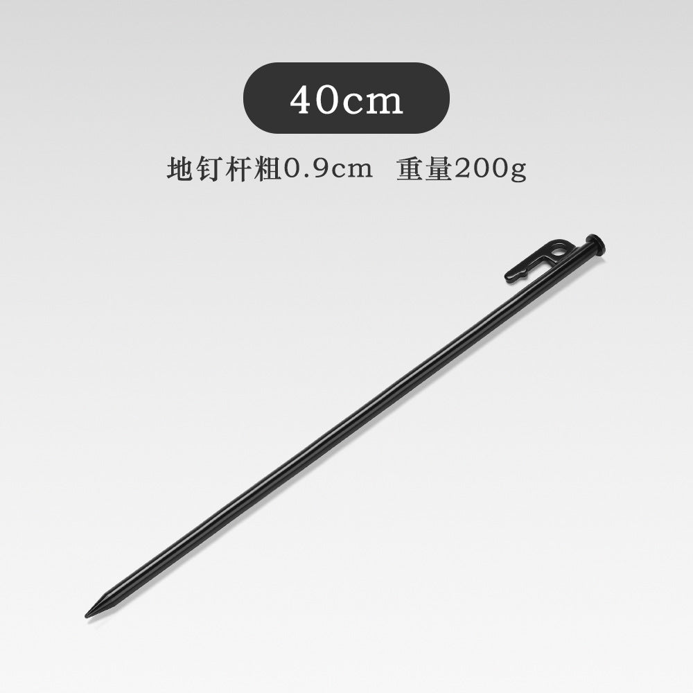 Outdoor bold tent floor nails black steel nails camping canopy accessories beach camping nails canopy floor nails 20 30 40