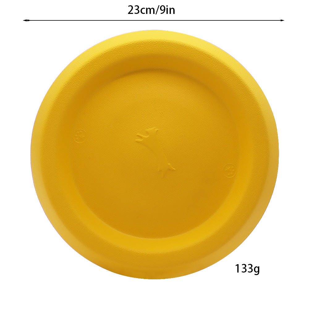 EVA pet toy dog Frisbee bite-resistant dog toy can't bite rotten molar pet ball large dog pull ring