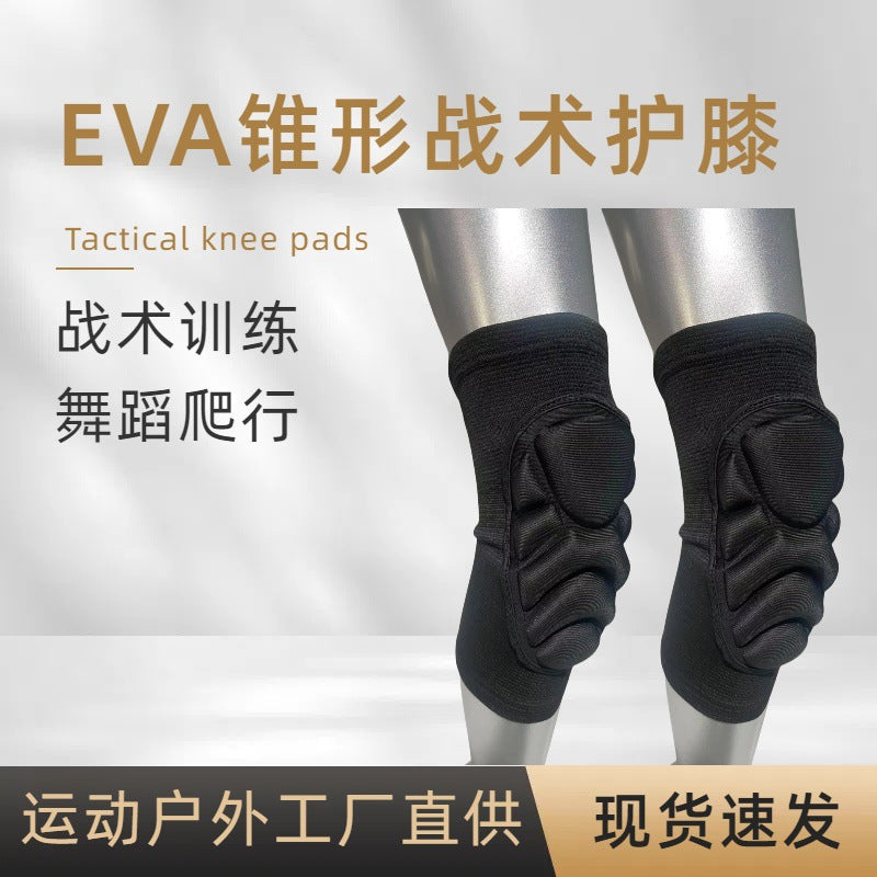 Tactical Sponge Soccer Goalkeeper Knee Pads Elbow Pads Anti-Collision Kneeling Volleyball Ski Dance EVA Sports Suit Breathable