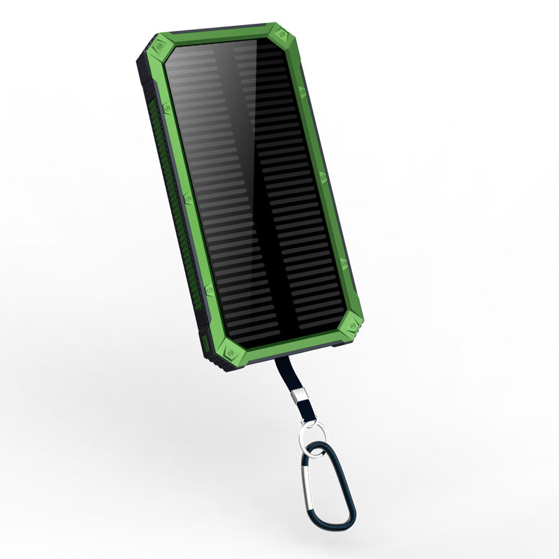 Solar outdoor power bank, large capacity 20,000 mAh mobile power supply, portable travel energy storage power supply
