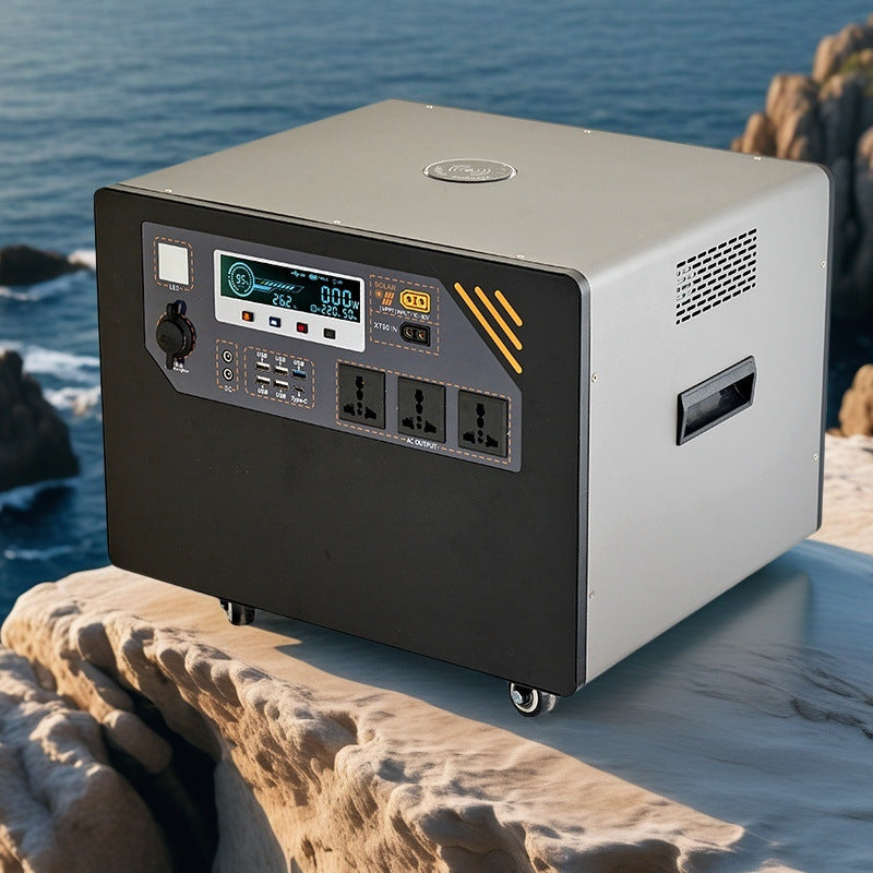 Flagship large-capacity outdoor mobile power supply 220v stall night market commercial self-driving camping portable durable high power