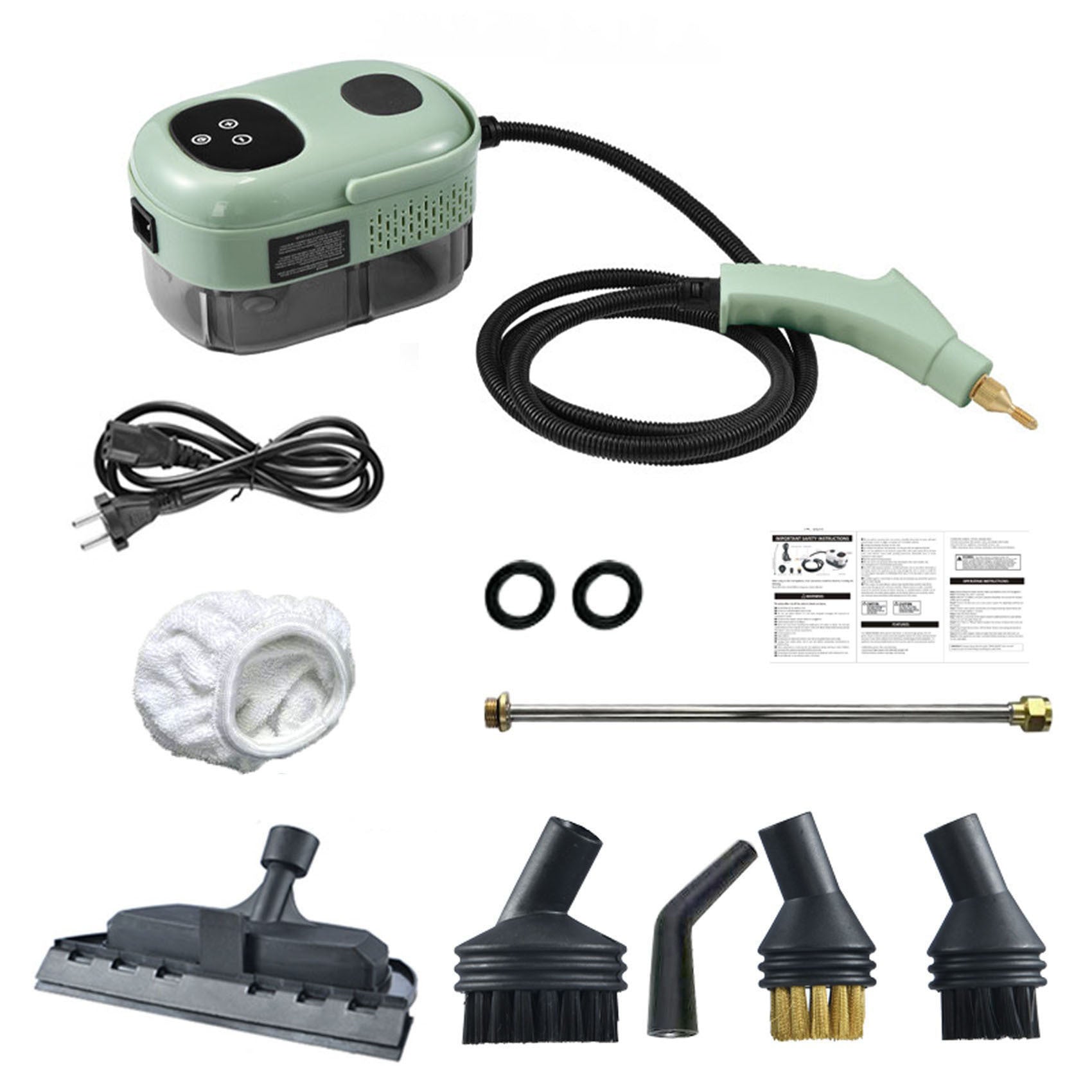 Smart touch screen high temperature steam cleaner, household disinfection machine kitchen high pressure cleaner Steam cleaner