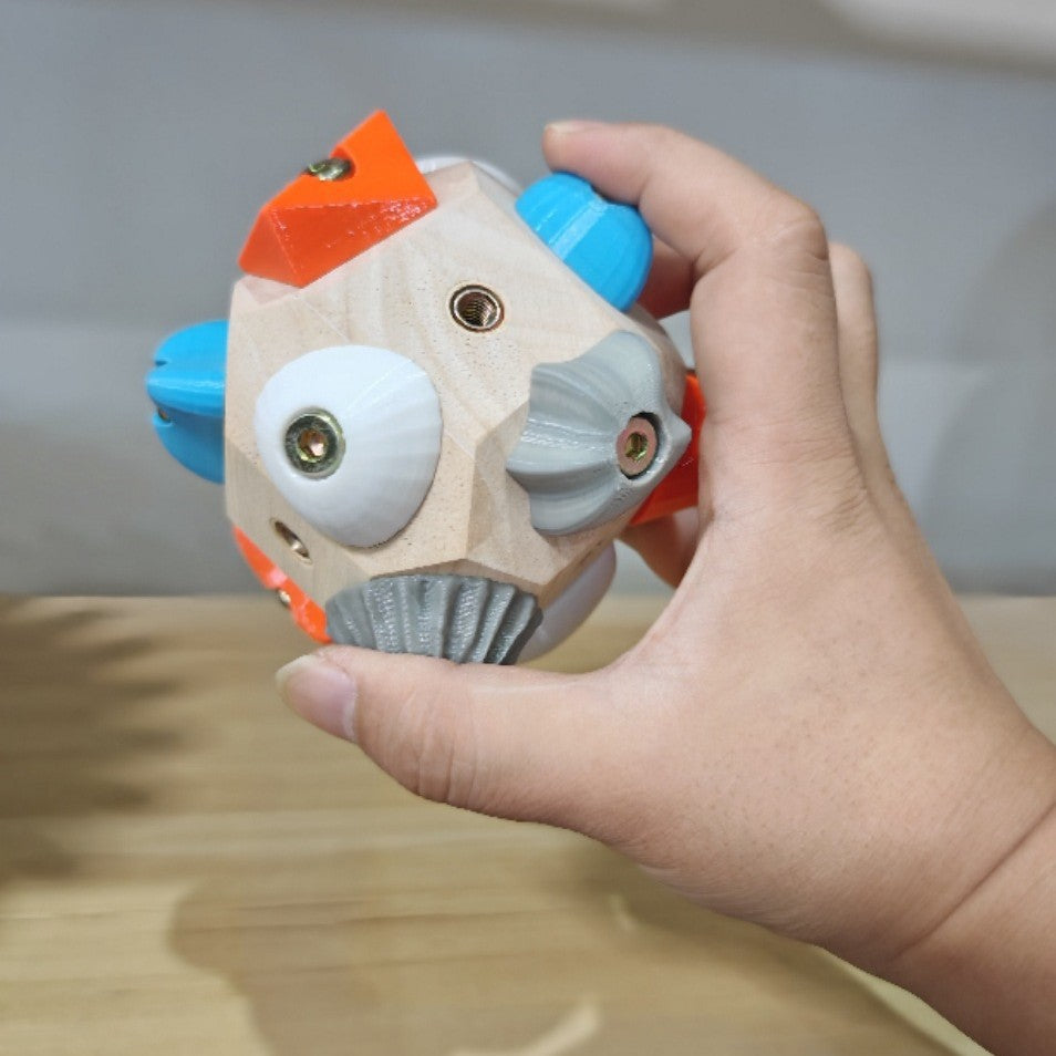 Household fingerboard Father and son share home equipment Rehabilitation Rock climbing training Enhance strength Accuracy Practice ball