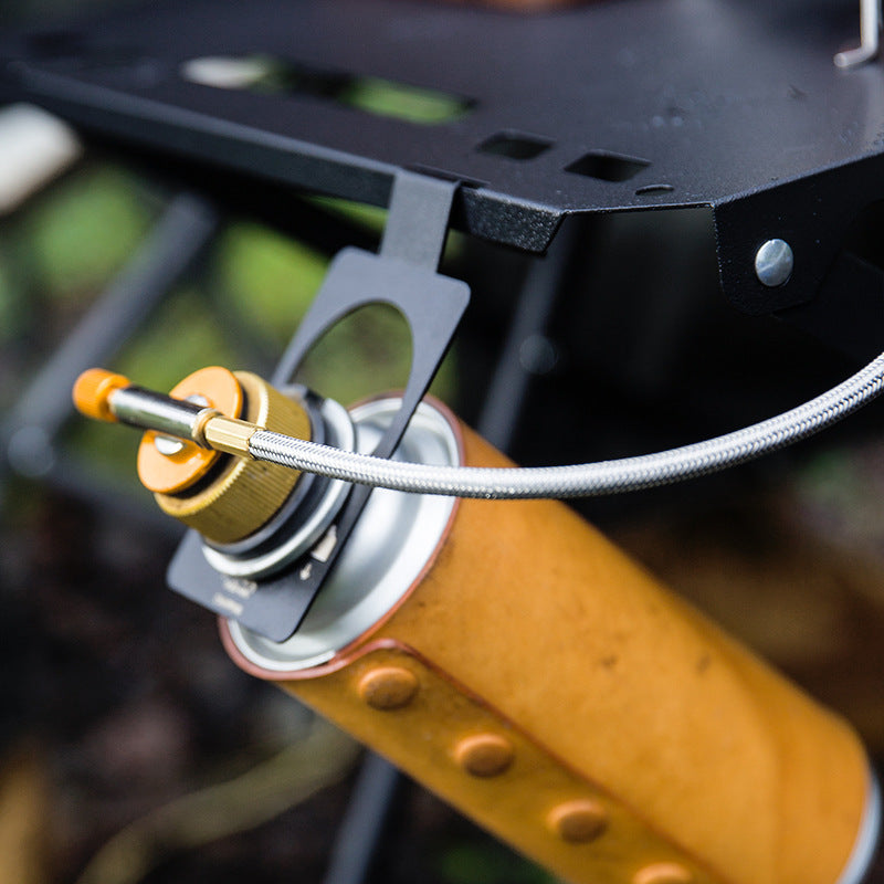 IGT desktop fixed frame cassette furnace alpine gas tank hook outdoor camping flat gas tank buckle multi-functional hanger