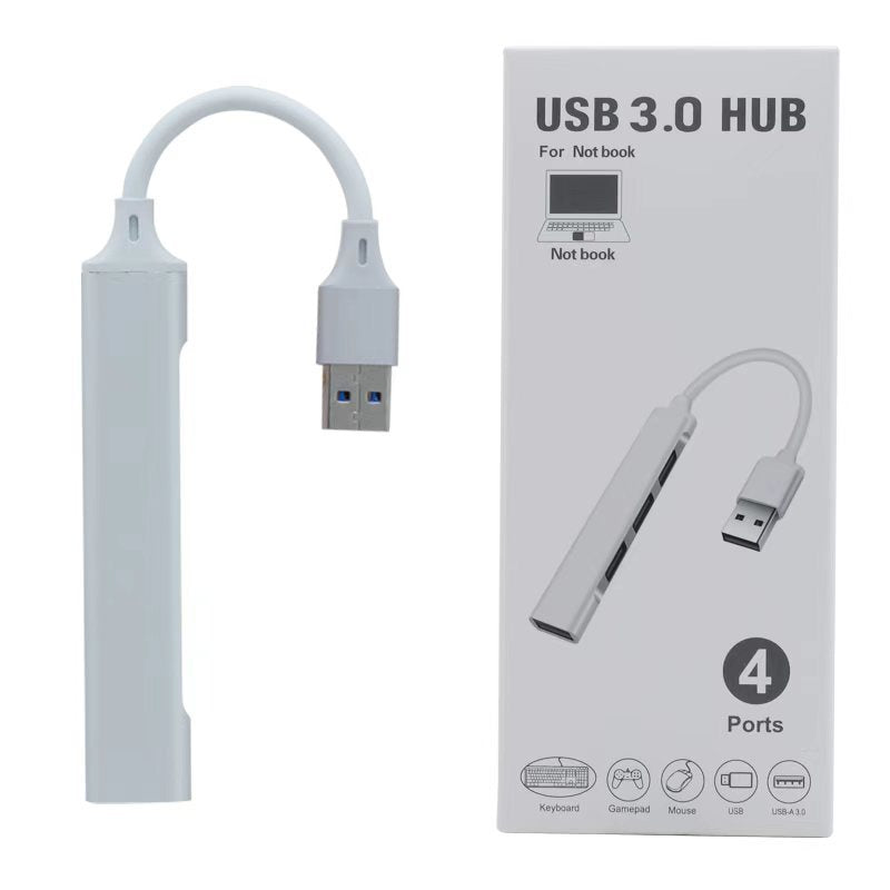 Applicable to Huawei Apple mobile phone computer usbType-c to 4USB3.0 adapter U disk car docking station hub