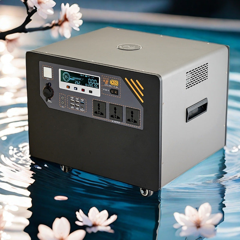 Flagship large-capacity outdoor mobile power supply 220v stall night market commercial self-driving camping portable durable high power