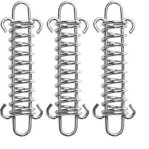 户外帐篷弹簧风绳扣多用野营高强不锈钢绳扣遮阳棚固定扣弹簧钩扣