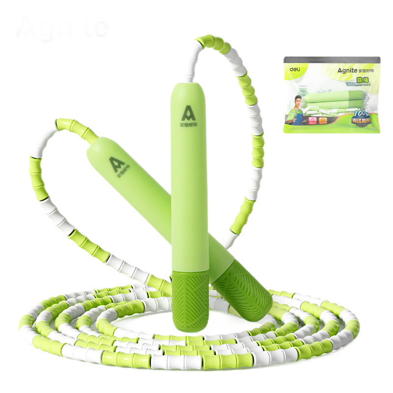 Angnet FT151 skipping rope PVC plastic cotton steel wire rope children's primary and secondary school students practice test bamboo rope