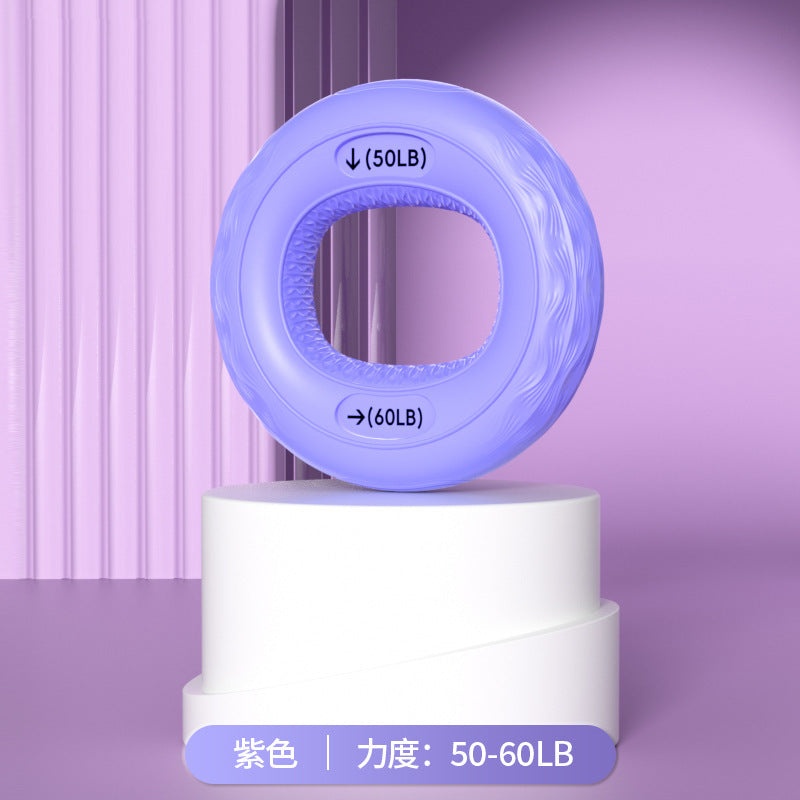 Silicone Grip Grip Ball Grip Ring Training Exercise Five Finger Strength Rehabilitation Training Grip Ring Exercise Fingers