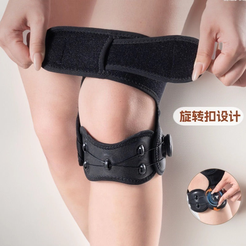 Cross-border Amazon Adjustable Knee Pads Knee Pads Running Sports Knee Silicone Patella Band Safety Protection