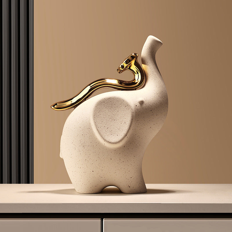 Bei Hanmei's new Chinese-style creative ornaments will be rich soon. Soft decoration, home furnishing entrance, living room desktop TV cabinet decoration