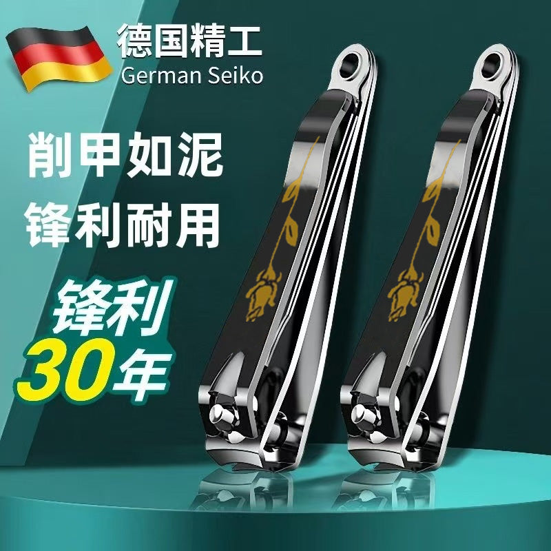 Nail scissors Single household nail clippers Original imported foot nail clippers Oblique mouth flat mouth nail repair tools Wholesale