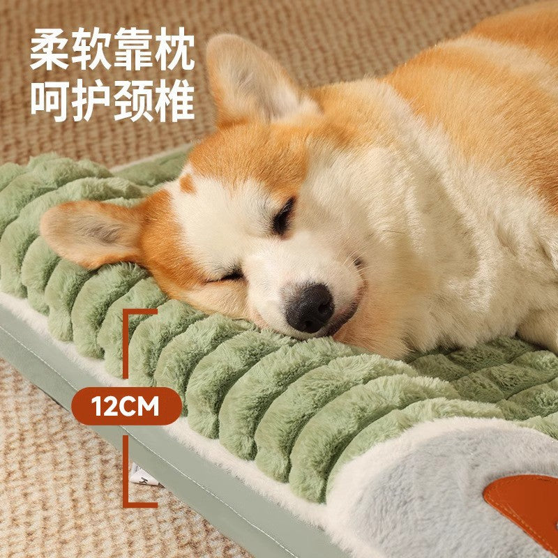 Four Seasons Detachable Kennel Cat Nest Thickened Dog Mat for Sleeping Winter Warm Cat Mat Pet Supplies