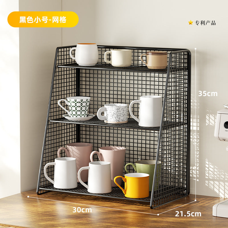 Cosmetics storage box, desktop shelf, household dresser, skin care product mask, multi-layer partition, sundries storage basket