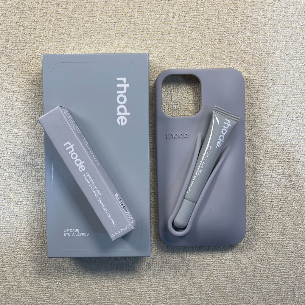 Cross-border Hayley Rhode same lip gloss silicone for iPhone 17pm iPhone 16 mobile phone case