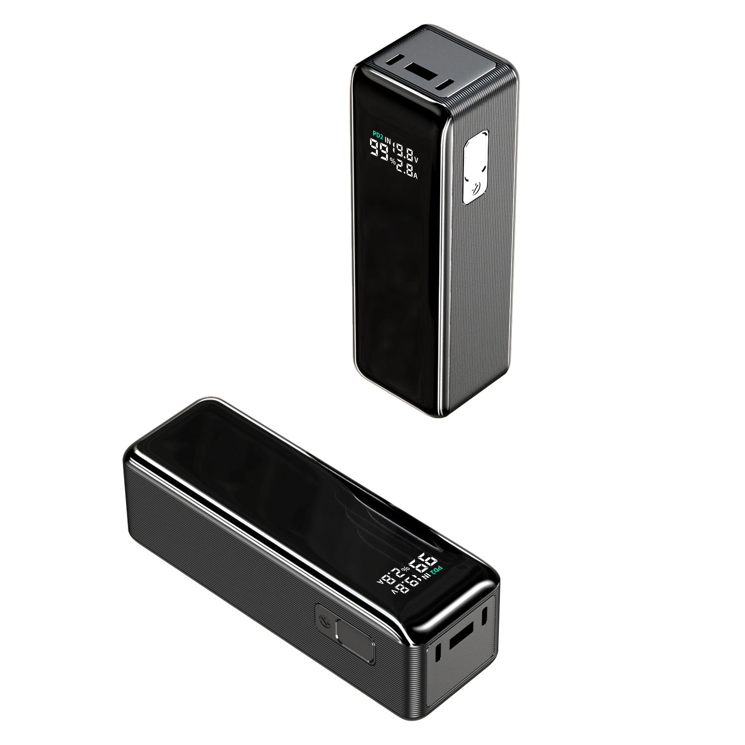 Outdoor convenient high-power PD120W fast charging notebook power bank large capacity 30000 mAh mobile power supply