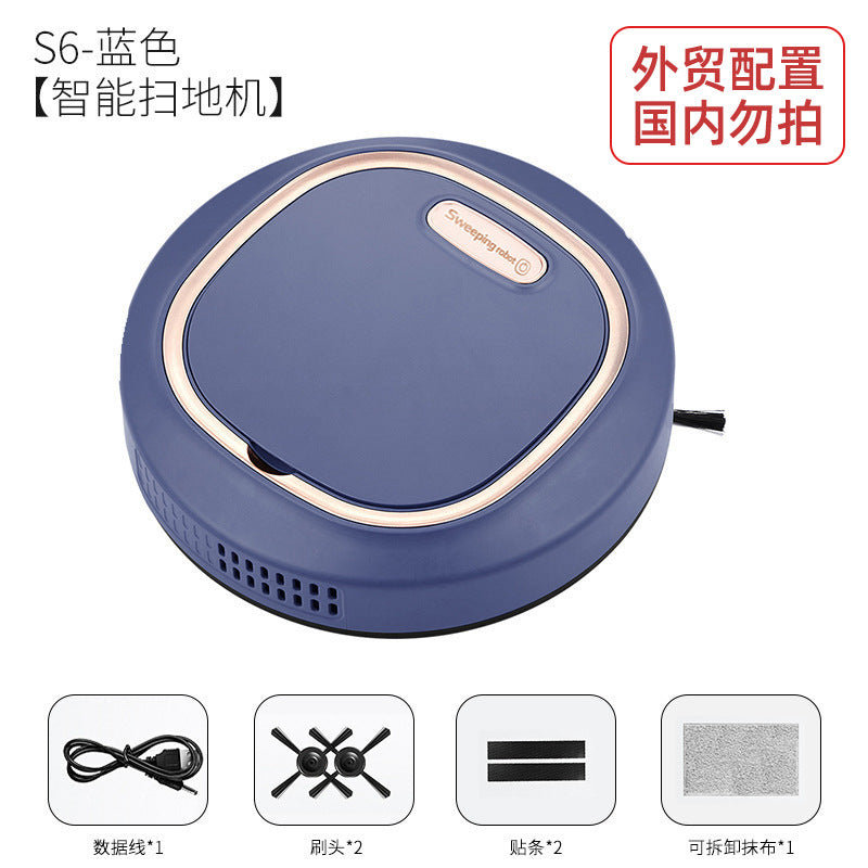 Sweeping robot automatic intelligent no-wash drag and sweep integrated household large water tank cleaner vacuum cleaner charging cross-border