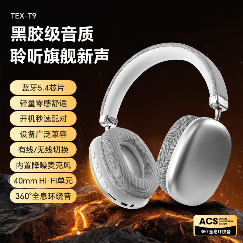 Huaqiangbei cross-border new wireless headset Bluetooth with microphone manufacturer in stock, long battery life without pain