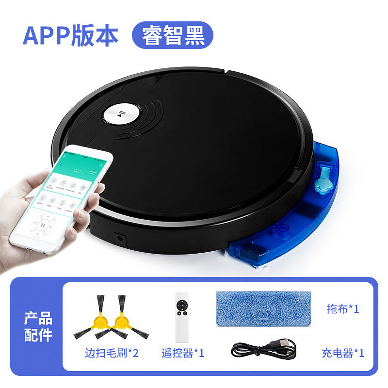 Cross-border RS800 intelligent sweeping robot sweeping, suction and towing wet and dry suction APP plus remote control with water tank