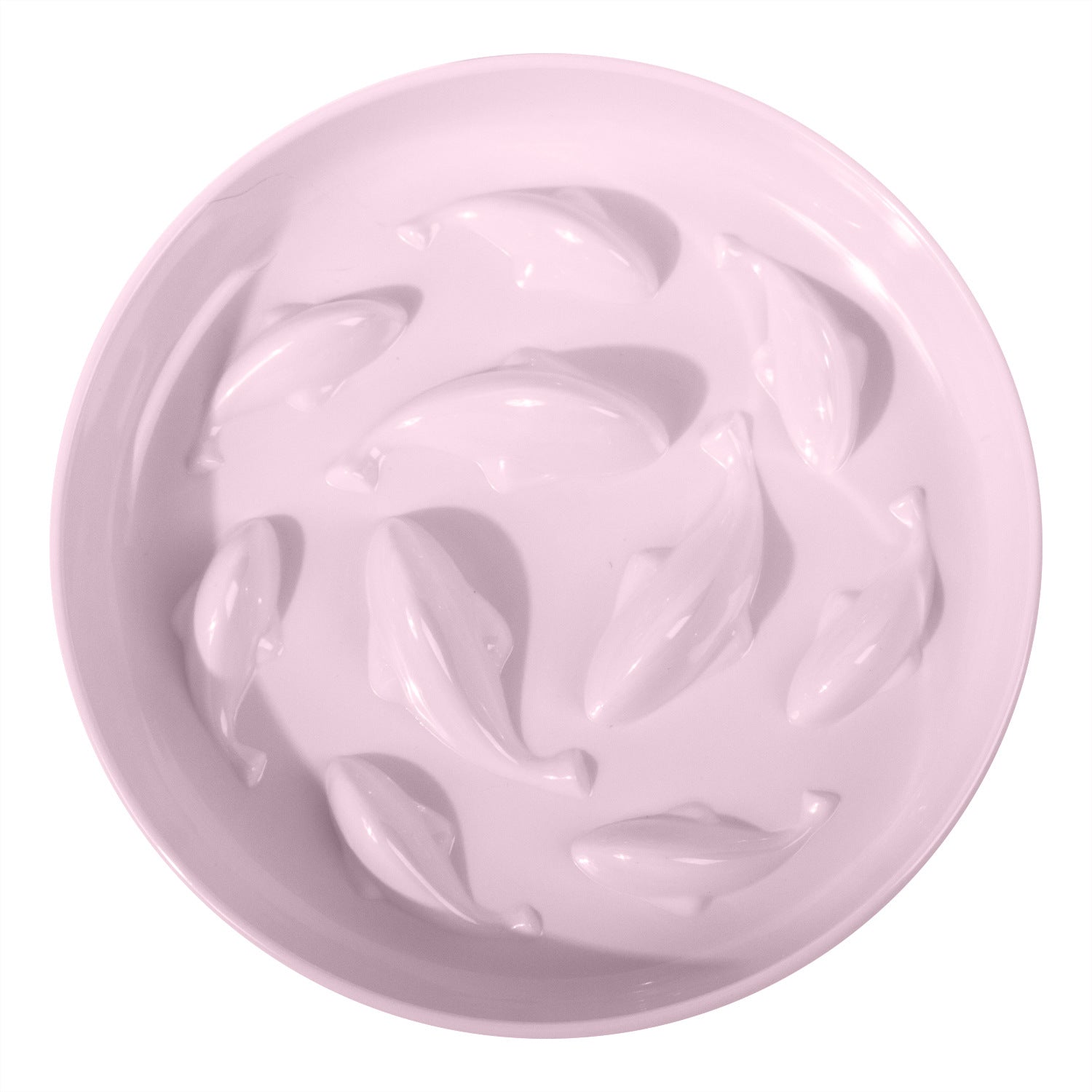 Cross-border goldfish pet slow food bowl anti-choking feeder non-slip and anti-knock cat bowl dog bowl pet supplies eating utensils