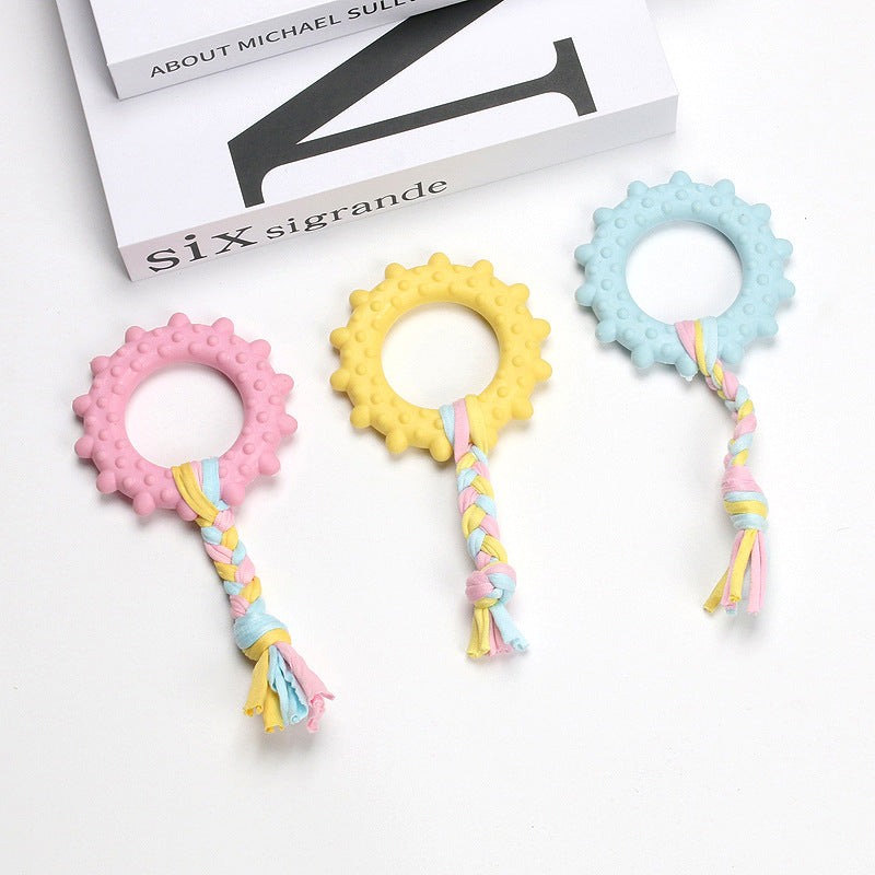 Cross-border hot sale TPR pet toys pet dog molar stick to relieve boredom self-hi, resistant to biting and not rotten, puppy self-hi toys