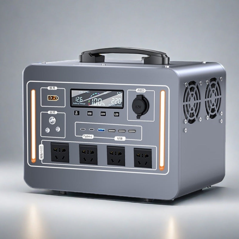 Flagship large-capacity outdoor mobile power supply 220v stall night market commercial self-driving camping portable durable high power