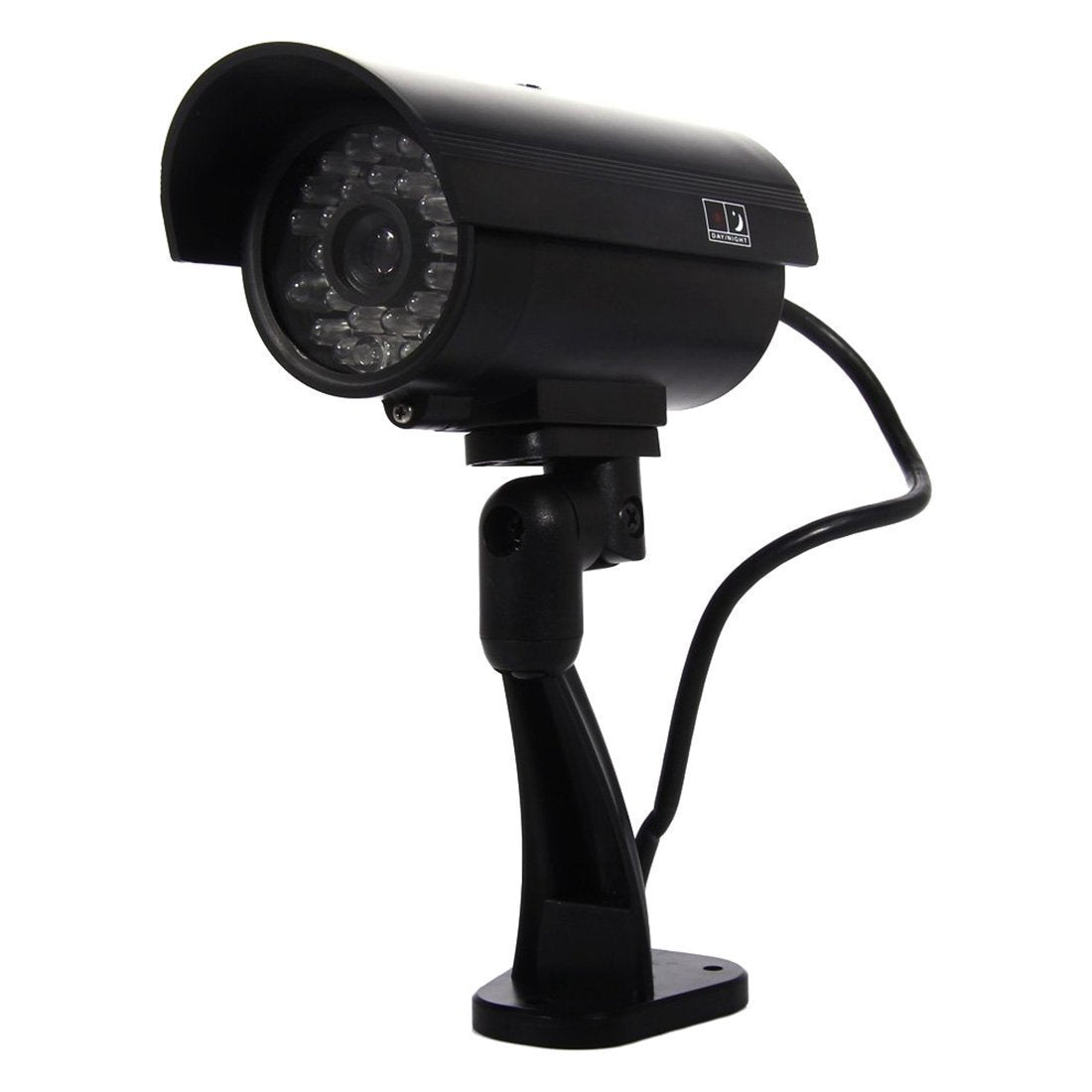 Cross-border IR-2600 fake monitor probe gun type flash home public indoor and outdoor miniature simulation camera