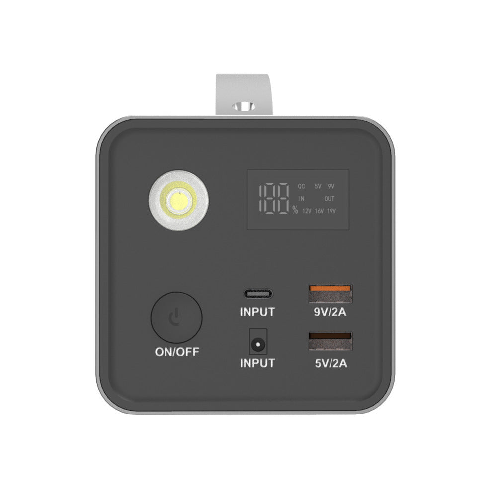 Portable outdoor mobile power supply 200W high power equipped with car emergency start charging 220V energy storage power supply