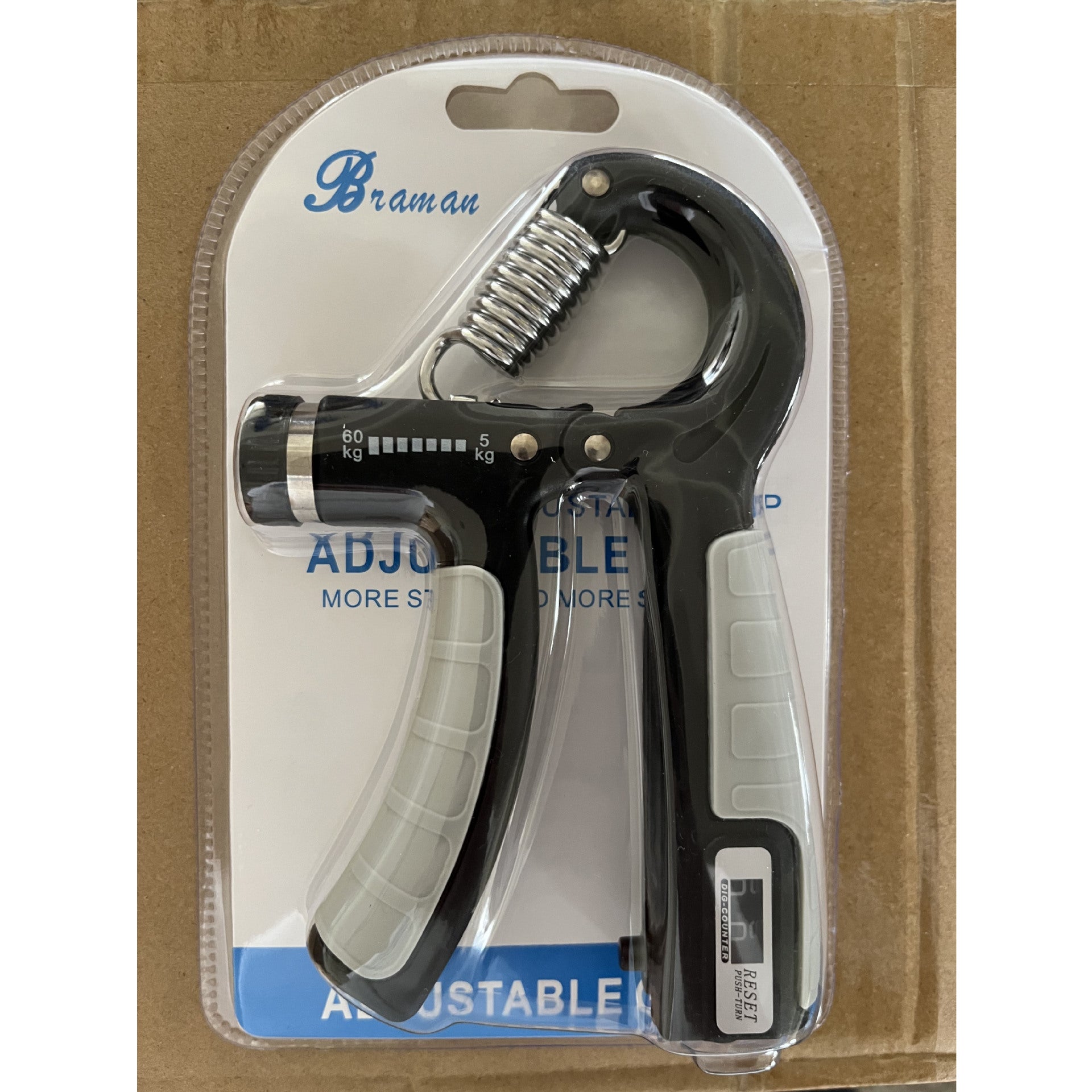 Counting grip professional arm training 5-60KG adjustable arm muscle hand strength fitness rehabilitation decompression finger manufacturer