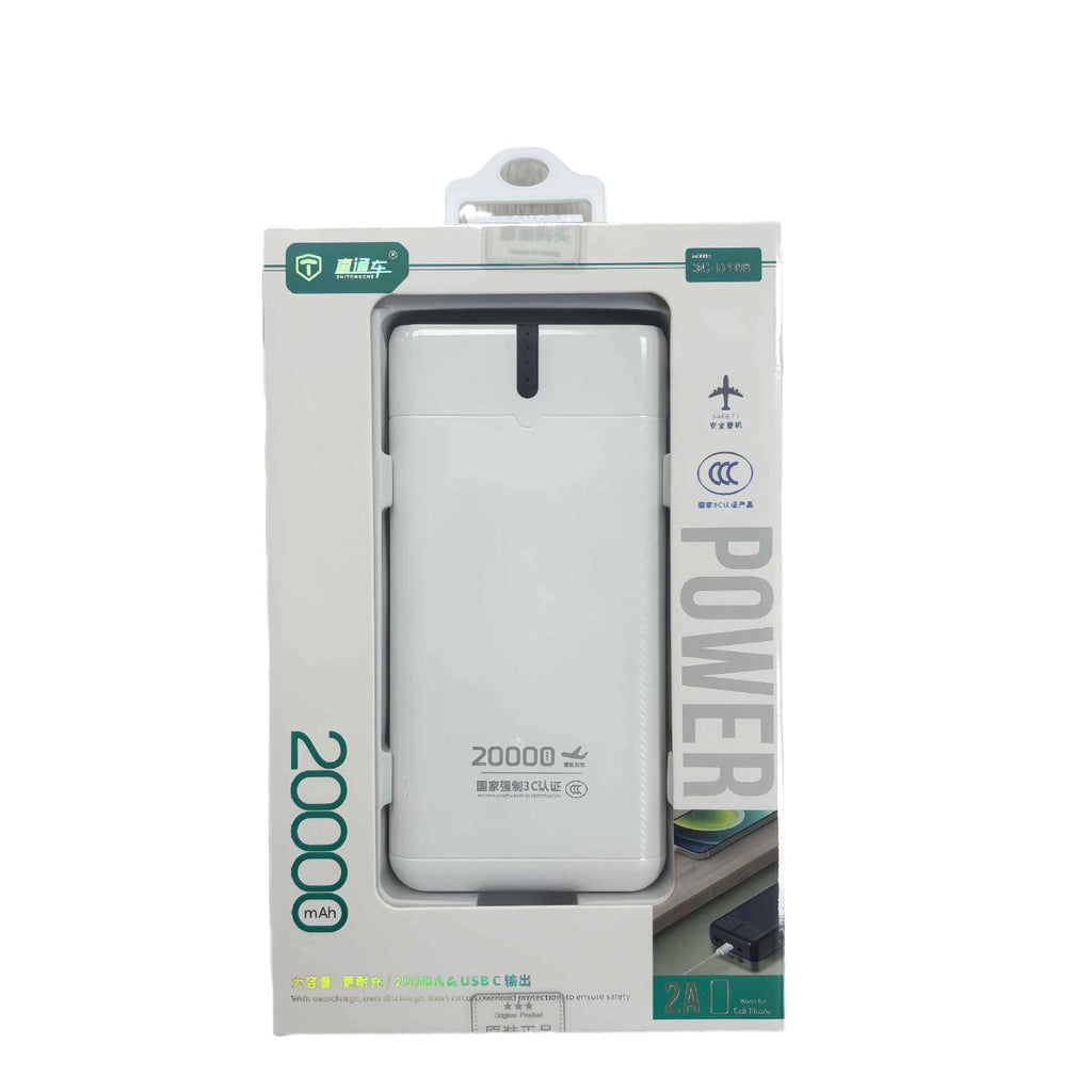 3C certified large capacity power bank 20000mAh real standard 10,000 portable mini mobile phone mobile power wholesale