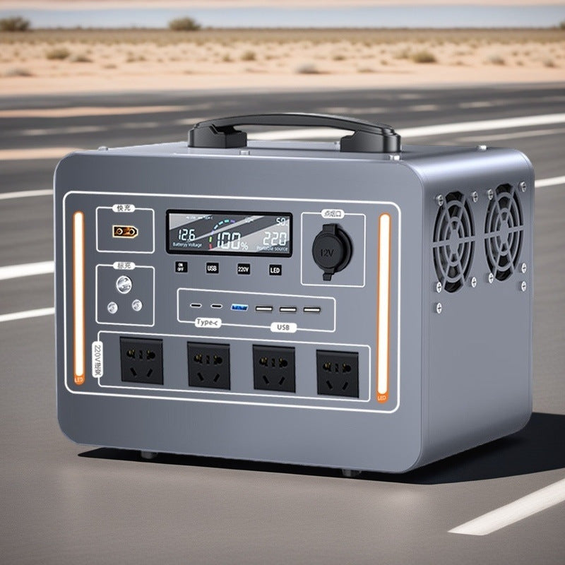 Flagship large-capacity outdoor mobile power supply 220v stall night market commercial self-driving camping portable durable high power