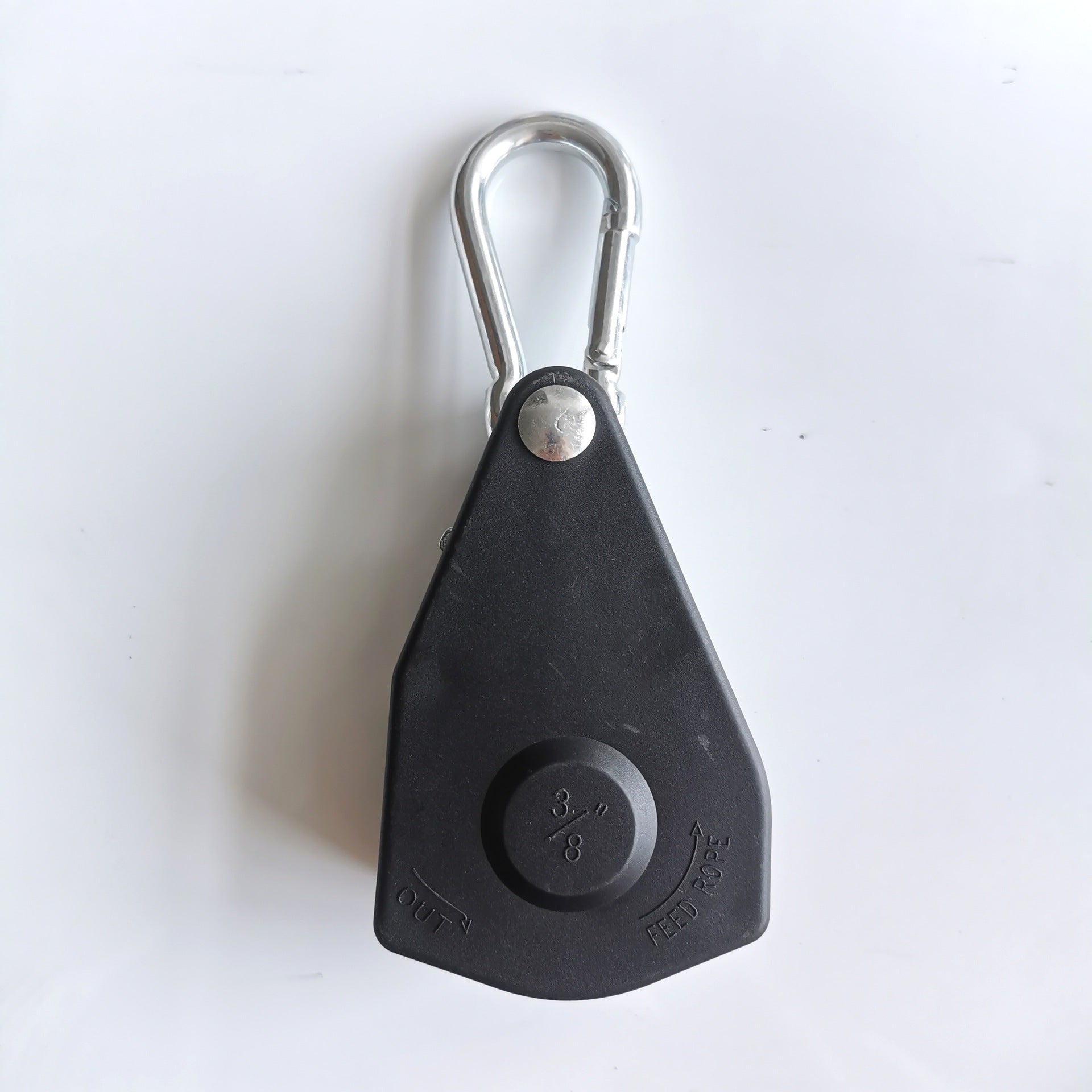 Outdoor camping canopy wind rope tent rope bold tensioner pulley buckle regulator reflective windproof rope lifting rope