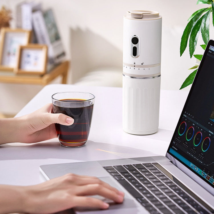 Small Coffee Maker Multifunctional Electric Coffee Grinder Office American Grinder Hand Brew Travel Accompanying Cup